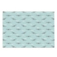 thumbnail image 1 of Airplane Cutting Board, Old Aircraft Biplanes in Blue Sky Speedy Propellers Wings Retro Design, Decorative Tempered Glass Cutting and Serving Board, Large Size, Pale Blue Black White, by Ambesonne, 1 of 1