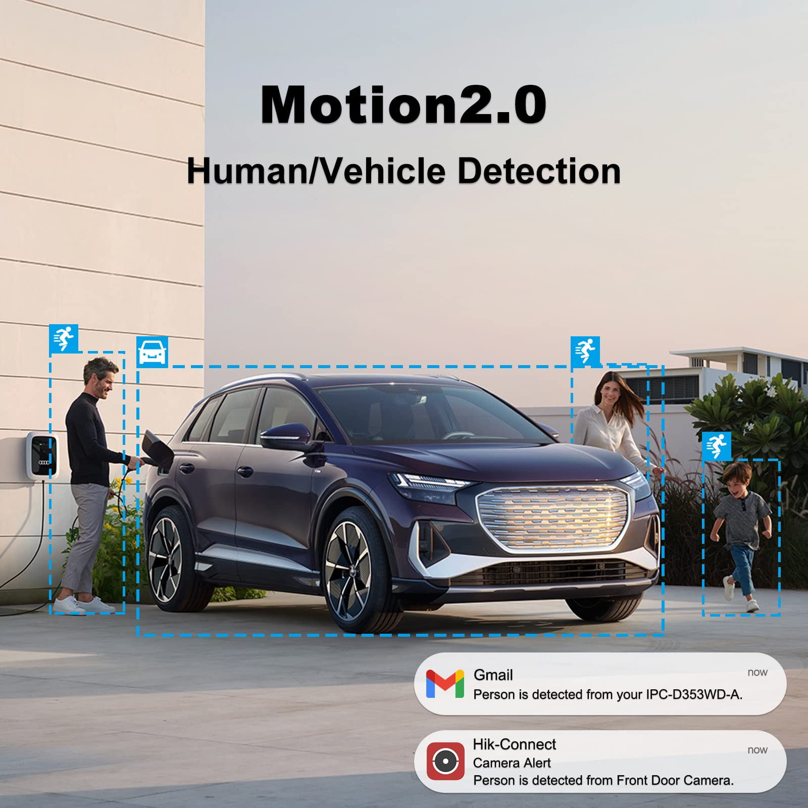 Anpviz 5MP IP PoE Turret Camera with Mic/Audio, Human & Vehicle Detection, Wired Security Camera Outdoor, 100ft Clear Night Vision, 120dB Ture WDR, IP67 Waterproof, SD Card Slot (up to 256GB)