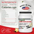 thumbnail image 2 of MAXIMUM Slim Organic Protein Shake Creamy Vanilla Bean Flavor Gluten-Free Vegan 350 Grams, 2 of 7