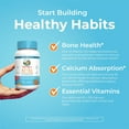 thumbnail image 6 of MaryRuth's Vitamin K2+D3 Calcium Gummies, Peach Mango & Apricot, Gluten-Free Vegan, 60 Count, 6 of 11