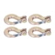 thumbnail image 4 of Gancho deslizante de horquilla de 4 piezas, gancho de remolque de seguridad de acero forjado de alta resistencia dorado de 4300 libras y 5/16 pulgadas, 4 of 9