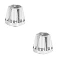 thumbnail image 4 of maskred 4PCS Moyeux de Roue pour RC 1 10 Crawler 9 2 Jantes de Roue Haute Performance Mise à Niveau Argent 18,4 Mm 2Set, 4 of 6