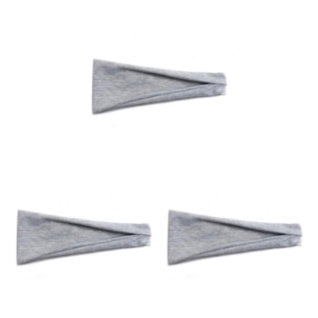 Sonducket Diademas deportivas, diademas elásticas para correr, bandas para yoga, correr, banda de yoga, caminar, deportes, etc. 18 gris claro Type1 NO1
