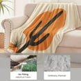 thumbnail image 5 of Cactus Blanket for Women Adults, Flannel Cactus Blankets Gifts, Cactus Throw Blanket for Sofa Bed Living Room Soft Warm Cozy Cactus Decor 50" x 60", 5 of 6