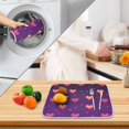 thumbnail image 3 of Yayeee Drying Mat for Kitchen Counter Dishes Microfiber Coffee Decorative Pad, Love in The Clouds, 3 of 9