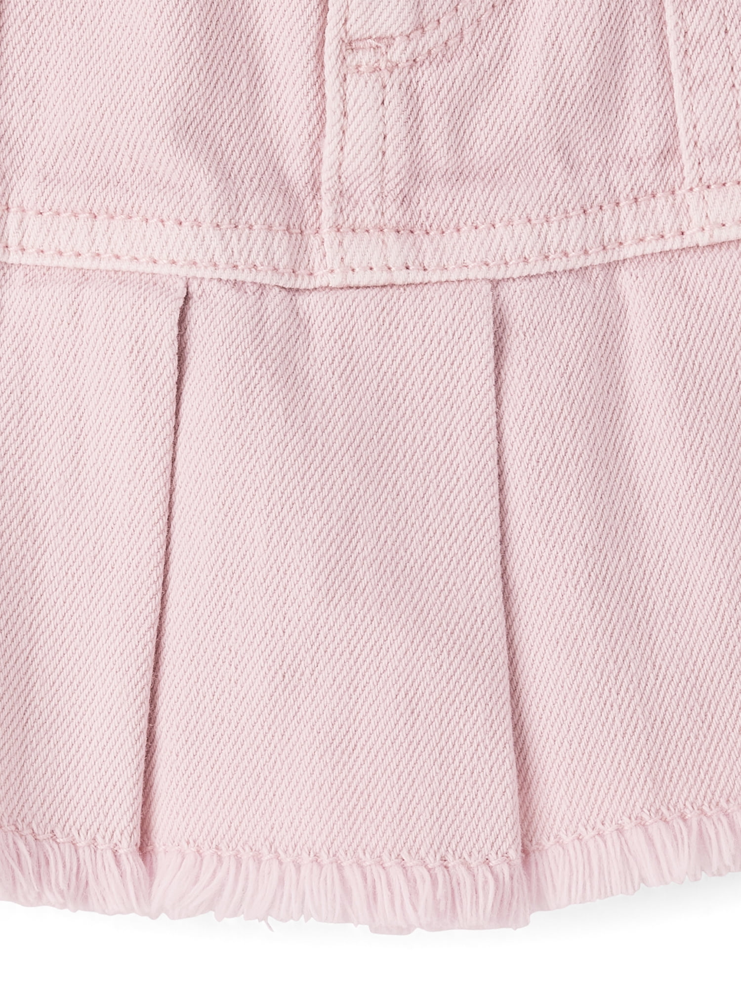 The Children's Place Girls Garment Dyed Pleated Denim Skort, Sizes 4-16