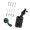 Black, variant on Indoor Camera Mount Holder for Wall Install with Adjustable Angle Support