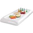 thumbnail image 1 of Bangcool Salad Bar Inflatable Portable Serving Salad Bar Serving Tray for Picnic Buffet, 1 of 8