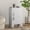 White, variant on 24.4" H Metal Locker Storage Cabinet with 1 Doors, Pantry with Shelves, Storage Cabinet with Adjustable Leveling Foot for Kitchen, Employees, Office, Kids Locker