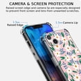 thumbnail image 3 of White Daisies Flower Case for iPhone 14,Aesthetic Colourful Floral Pattern Soft TPU Full Cover Case, 3 of 5