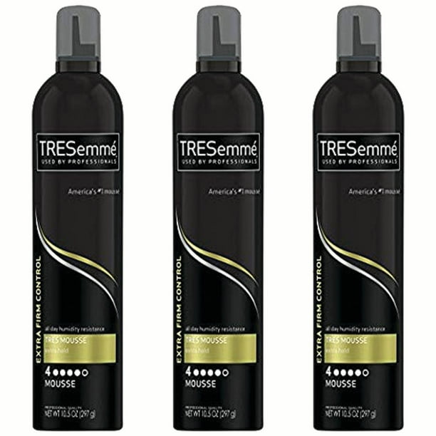 (3 Pack) TRESemme Tres Mousse Tres Extra Hold Firm Control Mousse Hair