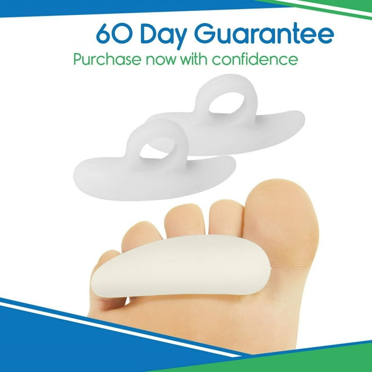 Hammer Toe Cushion & Support Pad - Adjustable, Right Foot | Relieves Pain From Curled Toes