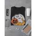 thumbnail image 3 of Dinosaur Pumpkin T-Shirt Men -Smartprints Designs, Male XX-Large, 3 of 4