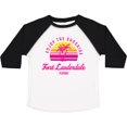 thumbnail image 3 of Inktastic Summer Enjoy the Sunshine Fort Lauderdale Florida in Pink Boys or Girls Toddler T-Shirt, 3 of 5