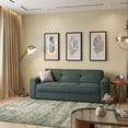 thumbnail image 1 of Sofa CAMA M & E MUEBLES Enzo Verde 3 PLAZAS, 1 of 5