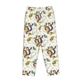 thumbnail image 4 of Xecao Snake And Moon Women's Straight Lounge Pajama Pants: The Epitome of Relaxed Sleepwear, 4 of 9
