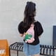 thumbnail image 3 of Cute Little Dinosaur Chest Backpack Portable Cartoon Shoulder Bag for Kids with Adjustable Strap Pink, 3 of 3