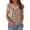 Khaki, variant on Womens Athletic Tops Womens Long Sleeve Cold Gear Woman T Shirt Casual Women's T Shirts Casual under Shirts Women Thin Long Sleeve Shirt Women Summer Short Loose Workout Brown S