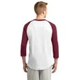 thumbnail image 2 of T200 Sport-Tek Men's Softball Shirt Colorblock Raglan Jersey, 2 of 6