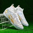 thumbnail image 3 of Botas de fútbol TF FG para hombre, zapatos de entrenamiento al aire libre, zapatos de fútbol antideslizantes, deportivos, ultraligeros, portero de hierba, alta calidad, 3 of 5