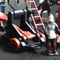 thumbnail image 4 of linyes A Set Of Medieval Castle Knights War Weapons Game Infantry Accessories Toy Set Castle Model 18*18*20cm, 4 of 10