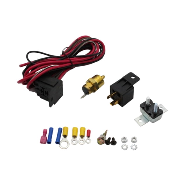 Kit De Termostato Kusrkot Para Ventilador De Refrigeración Eléctrico Para Motores 427 454 472 502 260 289