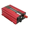 thumbnail image 3 of Inversor de corriente rojo Entrada DC12V/24V a salidas AC110V Detección de voltaje de pantalla LCD nominal de 420W, 3 of 14