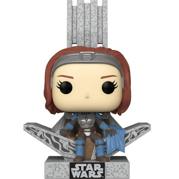 SW The Mandalorian Bo-Katan on the Throne Deluxe Pop! Vinyl