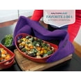 thumbnail image 6 of Rachael Ray Kitchen Towel and Oven Glove Moppine - A 2-in-1 Kitchen Towel with Pot-Holders - Lavender / Pack of 1, 6 of 8