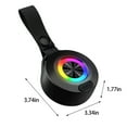 thumbnail image 3 of EGNMCR New Outdoor Sports Button Bluetooth Speaker,Wireless Colored Lights,Portable Waterproof Cycling Mini Audio System, Gift, 3 of 6