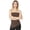Coffee, variant on Tube Tops for Women Strapless Bandeau Tanks Casual Backless Irregular Hem Shirts Sleeveless Slim Fit Blouses Red M