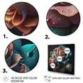 thumbnail image 3 of Designart Multicolor Hyperrealistic Roses Canvas Wall Art, 3 of 5