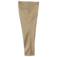 thumbnail image 3 of Spring Notion Boys' Flat Front Dress Pants Khaki, 3 of 5