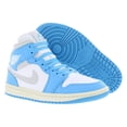 thumbnail image 4 of Women's Jordan 1 Mid Dark Powder Blue/Neutral Grey (BQ6472 400) - 9, 4 of 5