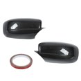 thumbnail image 2 of Side 2PCS Rearview Mirror Cover Carbon Fiber Style with Double Sided Adhesive Replacement for Chrysler 300 2011-2019, 2 of 8