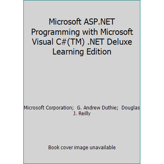 Pre-Owned Microsoft Deluxe Learning Edition ASP.NET Programming with Microsoft Visual C# .NET