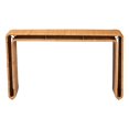 thumbnail image 2 of bali & pari Nevada Bohème Table Console en Rotin Miel Clair, 2 of 8