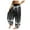 Beige, variant on Sweatpants Women Loose Retro Printed Jumpsuit Crotch Yoga Pants
