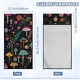 thumbnail image 3 of FOR U DESIGNS Mushroom Floral Print Car Seat Towel Cover Universal Fit Front Seat Protector Car Seat Cover Portable Sweat Towel with Sweat Absorption for Gym, Yoga, Swimming, Pets and Family Travel, 3 of 7