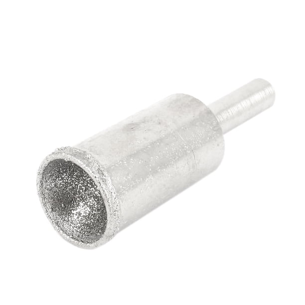 Herramienta rotativa con cabeza esférica recubierta de diamante para moler cuentas de jade de 15 mm de diámetro