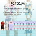 thumbnail image 2 of Soighxzc Summer Dresses for Women Beach Sundress Short Sleeve Tie Dyed Swing Dress Casual Midi Dress Loose Crew Neck Tshirt Dress, 2 of 4