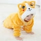 thumbnail image 5 of Pijamas Para Niños Pequeños Otoño Invierno Bebé Infantil Unisex Niño Pijama De Felpa Onesie Traje De Animal Perezoso De Una Pieza Amarillo Odeerbi  LM103-2974, 5 of 7