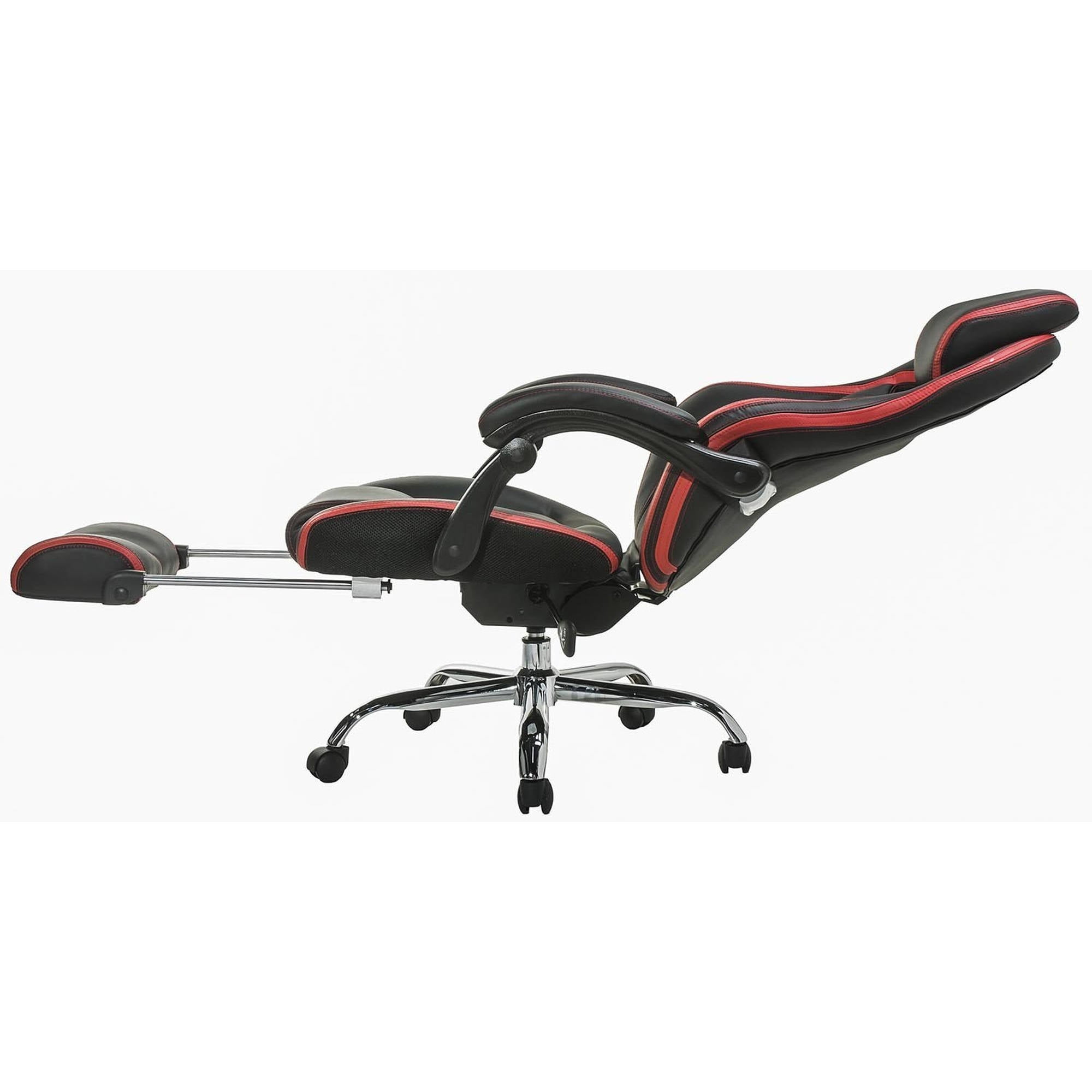 Merax Ergonomic High Back Pu Leather Racing Gaming Chair With Merax Ergonomic High Back Pu Leather Racing Gaming Chair With Footrest Com