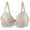 1-Beige, variant on Push up Bras for Women Lace Shaping Thin Cups Adjustable Shoulder Strap Plus Size No Underwire Bra for Large Breasts Seamless Comfort Pure Color Everyday Bralettes 1-Red 85E