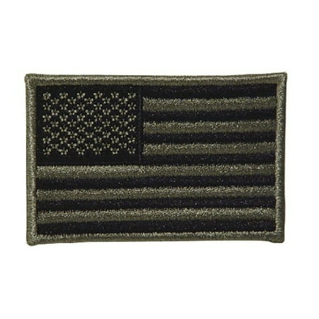 National Guard Acu Patch Foliage - Voodoo Tactical 20-908776000 Foliage Embroidered USA Flag Facing Left Patch