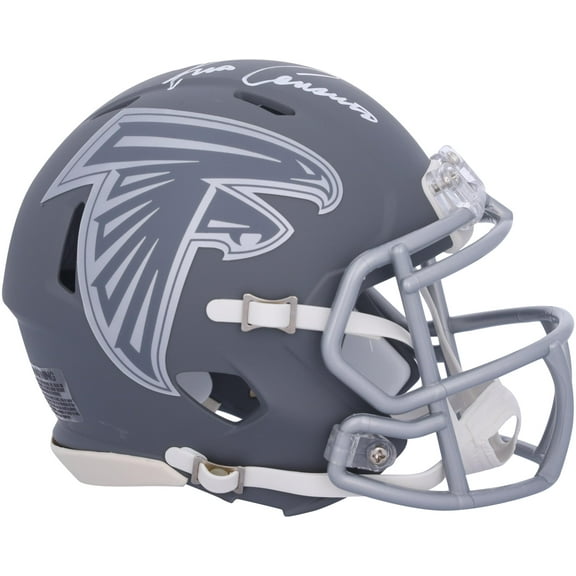 Kirk Cousins Atlanta Falcons Autographed Slate Speed Mini Helmet - Fanatics Authentic Certified