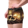 thumbnail image 2 of Naloa Happy New Year 2025 B Mens Underwear - Boxers for Men, Mens Boxer Briefs, Classic Briefs for Men-Medium, 2 of 5