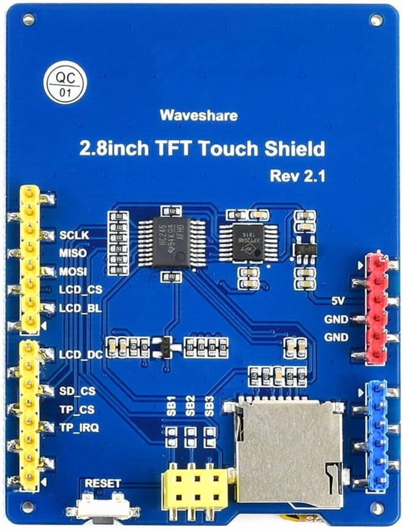 2.8 inch TFT Resistive Touch LCD Shield 320×240 Resolution Display Screen Module