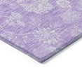 thumbnail image 4 of Addison Rugs Chantille Indoor/Outdoor Transitional Floral Lilac Washable Rectangle Rug, 2'6" x 3'10", 4 of 6