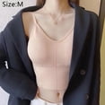 thumbnail image 2 of Sujetador deportivo para mujer, sin aros, acolchado, soporte medio, sujetadores de yoga, gimnasio, correr, entrenamiento, camisetas sin mangas, 2 of 5